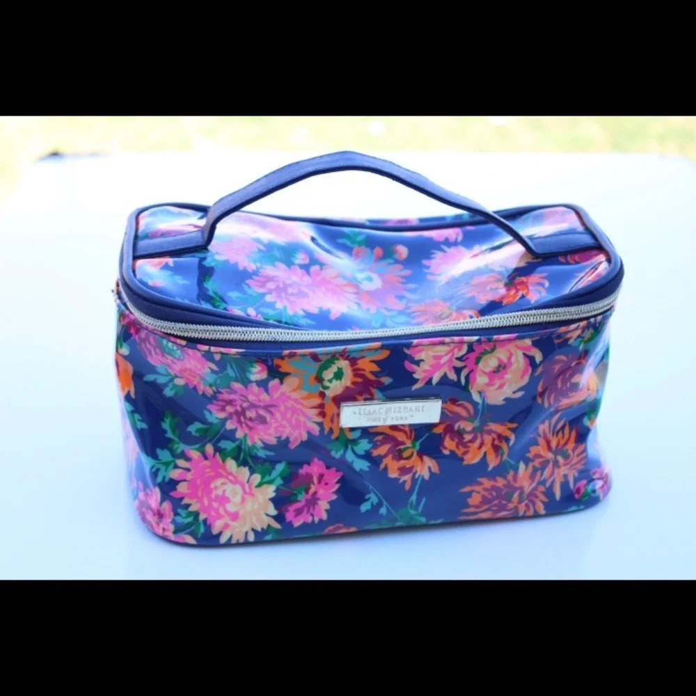 Isaac Mizrahi cosmetic bag